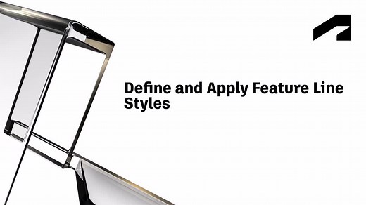 Define and apply feature line styles | Autodesk