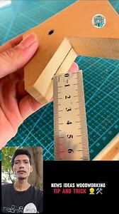 DIY Tutorial: Multi-Function Wood Marking Tool 🛠 ‎#reels #woodworking #Lifehack #DIYTools #asmr #satisfying | Muhtar Agustin