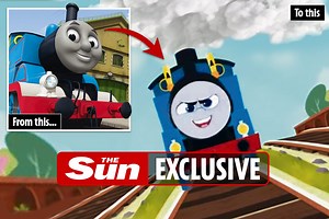 Angry parents steaming over 'frightening' Thomas the Tank Engine makeover