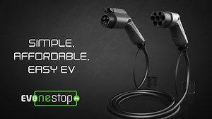 Type 1 to Type 2 Mode 3 EV/Electric Vehicle Charging Cable