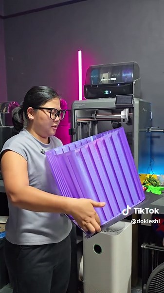 3D Printing ng Basurahan gamit ang ProtoFil Purple Nebula PLA