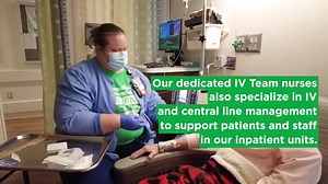 Every year, nearly 17,000 patients are cared for by our Hendricks Regional Health Infusion teams for a wide range of procedures and treatments. Watch the video to learn more about this incredible team. | Hendricks Regional Health