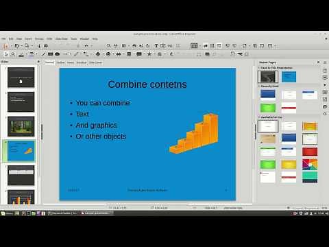 LibreOffice Impress - Master Slides