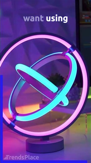 This is a smart AI-powered table lighting, made to understand color theory.