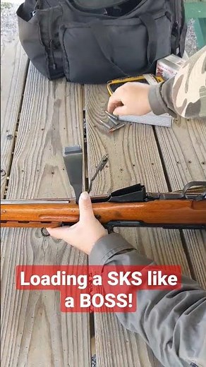 Loading a SKS like a BOSS!