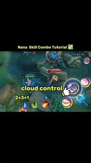 Nana Skill Combo Tutorial Mobile Legends #mlbb #nana #tutorial #mobilelegends