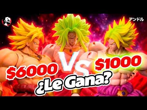 Comparativa de Broly Great Model vs ZT Toys vs Beast Deities tipo SH Figuarts