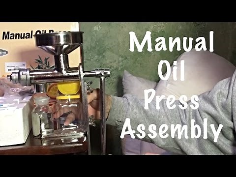 Manual Oil Press Assembly