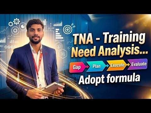 Training Need Analysis, How to measure the ROI of your L&D? Training & Development, Skill Matrix