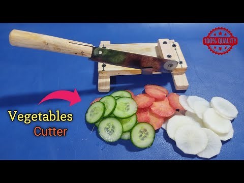Homemade Vegetable Chopper !! Vegetable Cutter Chopper Making !! Homemade Machine ideas