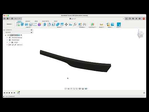 How to flatten 3D Part in Fusion 360 to lasercut or print the shape