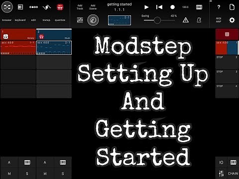 MODSTEP Setting Up And Getting Started - A Beginners Guide for the iPad