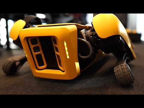 最新四足歩行ロボット：ボストンダイナミクス社「Spot」
