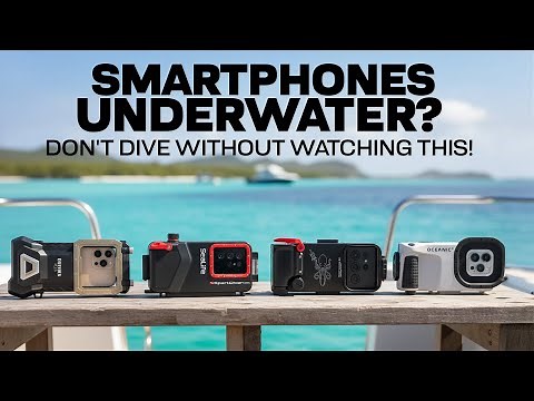 Best smartphone Underwater Housings of 2025 | Can a Smartphone Replace an Underwater Camera?