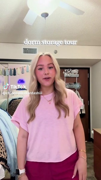 Suite Style Dorm Storage Tour at Texas Tech