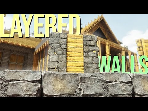 How To Layer Walls In ARK: Survival Ascended - Building Tips