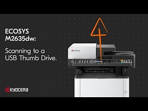 Scanning to a USB Thumb Drive