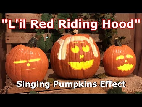 L'il Red Riding Hood - Singing Pumpkins Animation Effect