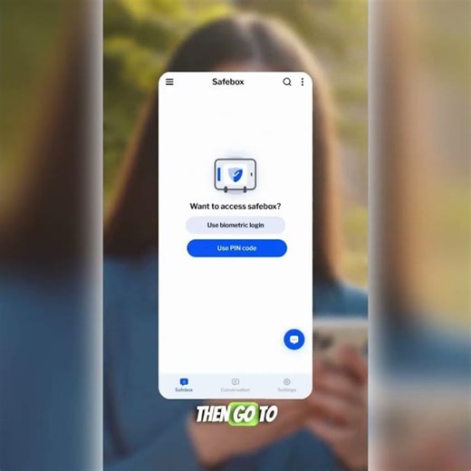 Keep Your Chats Private 🔒 | Safe Box in Messages App