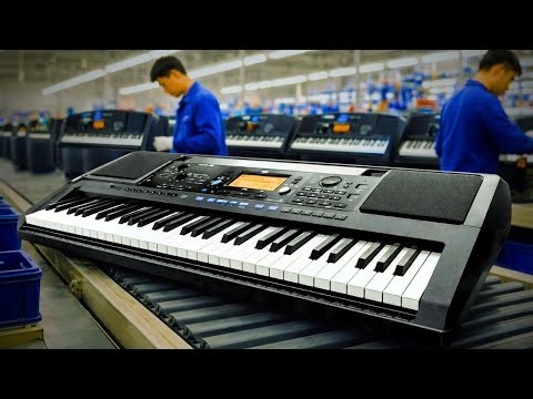 Inside the Yamaha Factory: The Production Process of the Yamaha PSR-E473 ($300 to $400 USD)