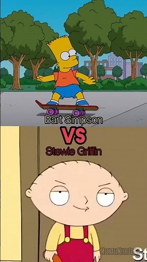 Bart Simpson VS Stewie Griffin