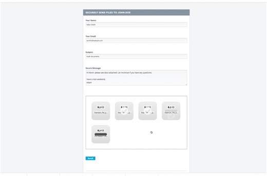 Secure File Sharing (Client Portal)