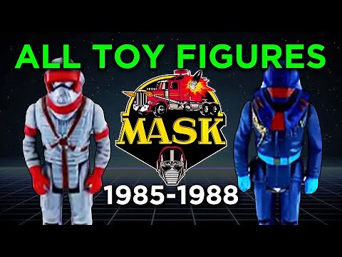 All MASK Toys 1985 to 1988 #80scartoon