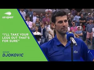 Novak Djokovic On-Court Interview | 2021 US Open Round 4