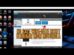Eliminar MDM Motorola (NO TIENE WIPE DATA RESET) + FRP Facil Y 100% Seguro