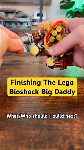 FINISHING The Perfect Lego Big Daddy (Bioshock) #lego #bioshock