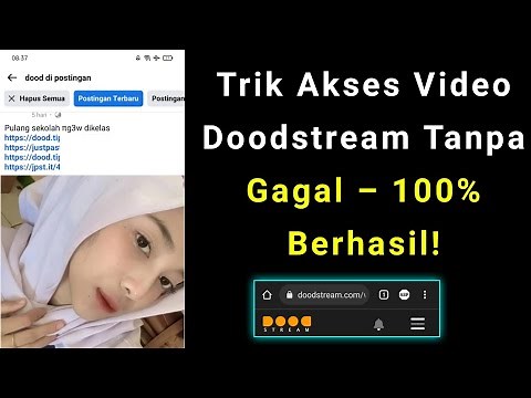 Cara Akses Doodstream | Cara Nonton Video Di Doodstream