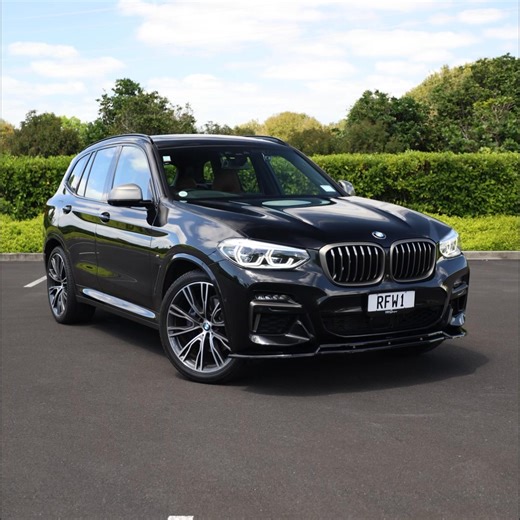 Black on cognac. 382 horses. Muffler delete so they hear you coming. This 2021 X3 M40i isn't the sensible choice. It's the right choice. Someone already added the front lip, premium sound, and fresh rubber. All the expensive stuff's done. M-Performance without the M-price. One owner who clearly gave a damn. Ready for someone who gets that "practical" doesn't mean boring. | Sunday Drive