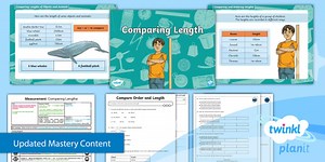 PlanIt Maths Year 4 Measurement Lesson Pack 4: Compare Length