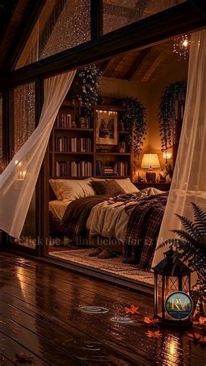 [Dark Rainy Forest Cabin Deck] 👑 | Deep Sleep & Healing | Royal Ambient Ensemble (Cello & Bassoon)