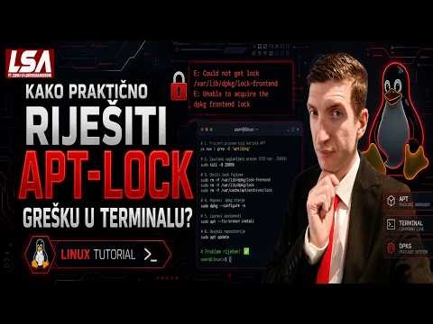 Kako praktično riješiti Apt-Lock grešku u terminalu?