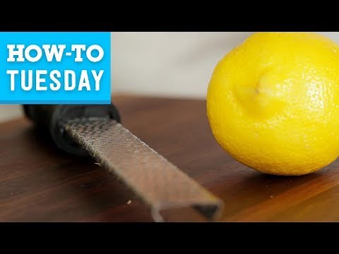 How to Zest Citrus | Food Network