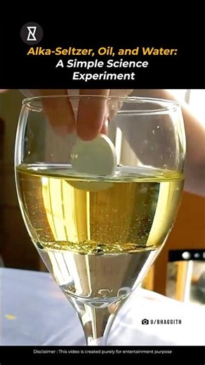 Alka-Seltzer vs Water: Watch the Reaction! 💥 #shorts #science #scienceexperiment #trendingshorts