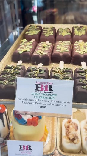 Indulge in Dubai Chocolate Ice Cream at Baskin Robbins