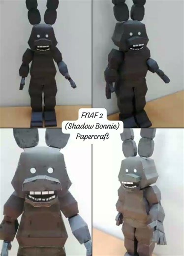 Shadow Bonnie Papercraft