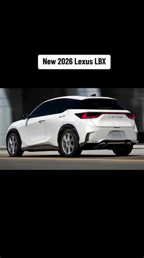 New 2026 Lexus LBX