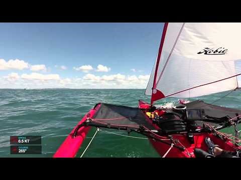 Hobie Island Spinnaker Kit in Action