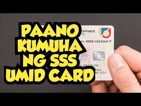 Paano kumuha ng SSS UMID Card Online