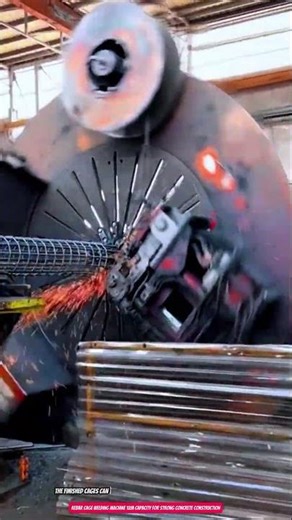 Rebar Cage Welding Machine 12m Capacity for Strong Concrete Construction