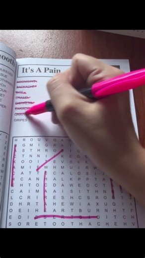 Daily word search ASMR 💖💖 #wordsearch #wordpuzzlegame #asmr #relaxing