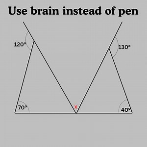 Basic mathematics Triangle problem algebra tricky problem #mathteacher #mathlover #mathfun #algebra