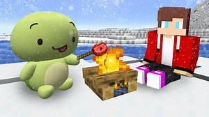 100 Days in the Arctic in Minecraft