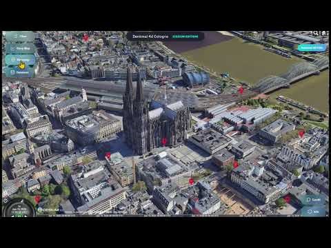 Cologne Denkmal 4D Cesium Edition