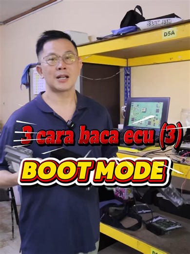 🇲🇾 Tiga Cara Baca ECU｜Boot Mode Boot Mode ni cara paling hardcore nak baca ECU 😎Kena keluarkan ECU, sambung terus ke chip untuk baca data. Biasanya orang guna bila： ✔ ECU totally lock, OBD pun tak detect apa-apa ✔ Nak tengok semua data, termasuk boleh flash atau program ✔ Rasa macam ECU pernah diubah atau ada masalah tersembunyi Ada benda yang OBD & Bench Mode tak nampak, Boot Mode baru boleh detect dengan lebih jelas 💪 Tapi cara ni susah sikit, so pastikan buat dengan mekanik yang betul-bet