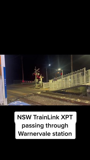NSW TrainLink XPT Passing Through Warnervale Station