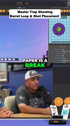 Your barrel loop tells the story before the shot breaks. Smooth movement leads to consistent shot placement — rushed motion leads to misses. ShotTracker shows you how your gun moves, where the shot breaks, and what patterns repeat — so you can train with purpose, not guesswork. | ShotTracker